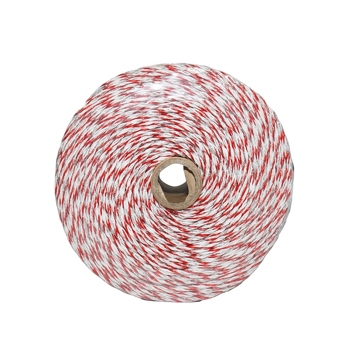 Rola fir rosu-alb fi 3mm 4x0.3mm 0.5 Ohm/m SS, 500m gard electric Breckner Germany